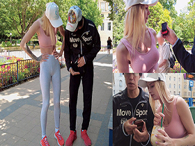 世界共通のBody Language　金髪高身長ナイスBODYをガチナンパ！スポーツ美女の締まるおマ〇コに堪らず大量ザーメン発射の乱交SEX！　サンプル画像02